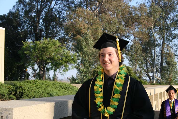 Students at Commencement