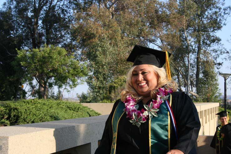 Students at Commencement