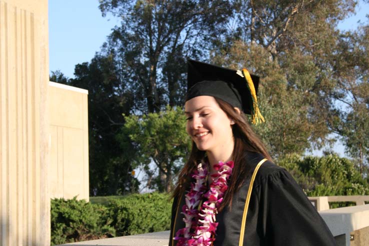 Students at Commencement