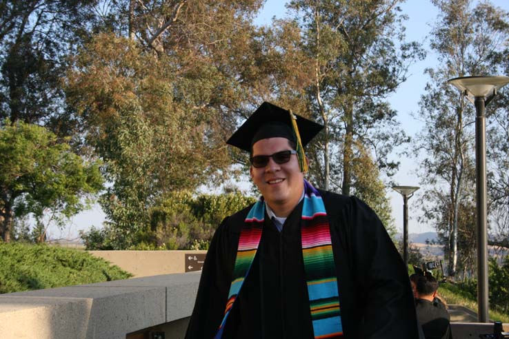 Students at Commencement