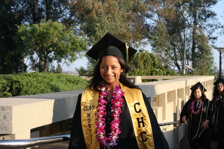 Students at Commencement