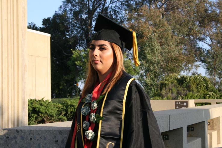 Students at Commencement