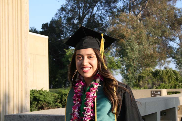 Students at Commencement