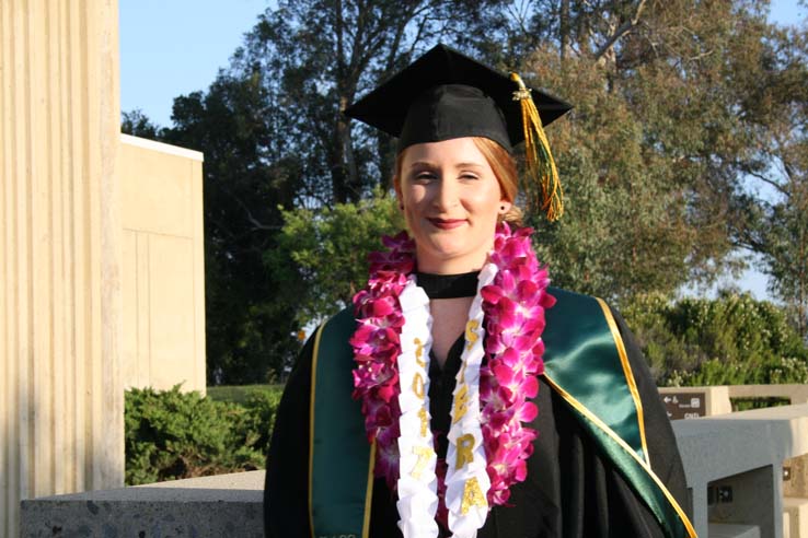 Students at Commencement