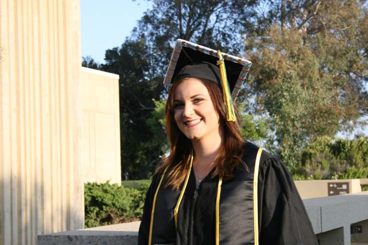 Students at Commencement