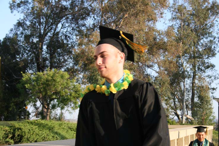 Students at Commencement