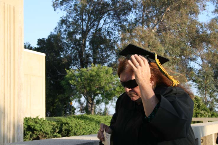 Students at Commencement