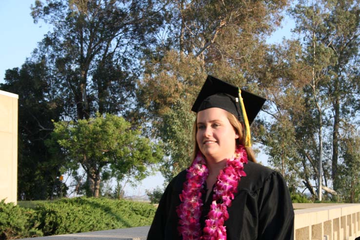 Students at Commencement