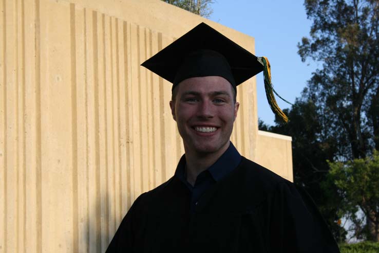 Students at Commencement