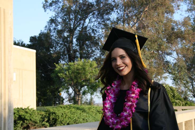 Students at Commencement