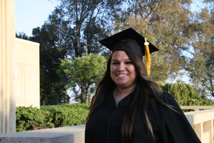 Students at Commencement