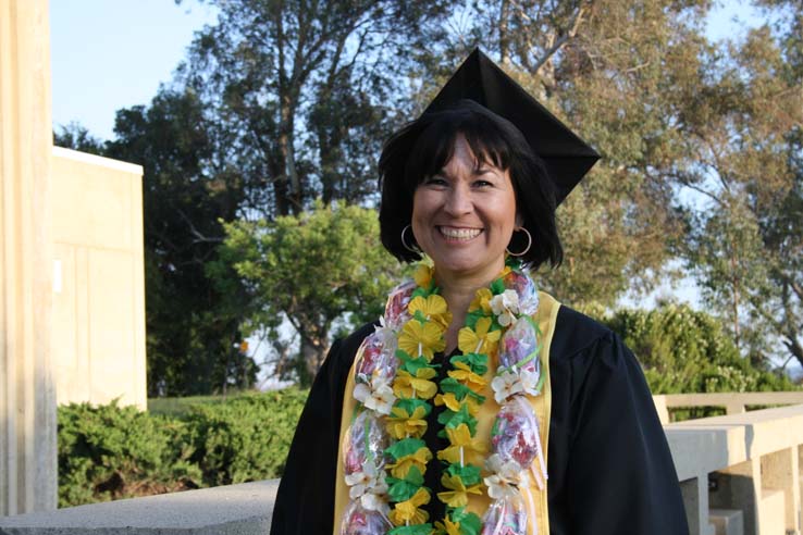 Students at Commencement