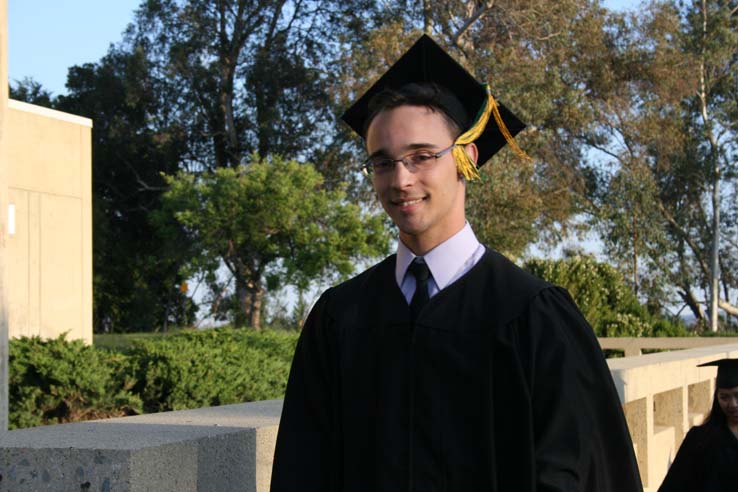 Students at Commencement