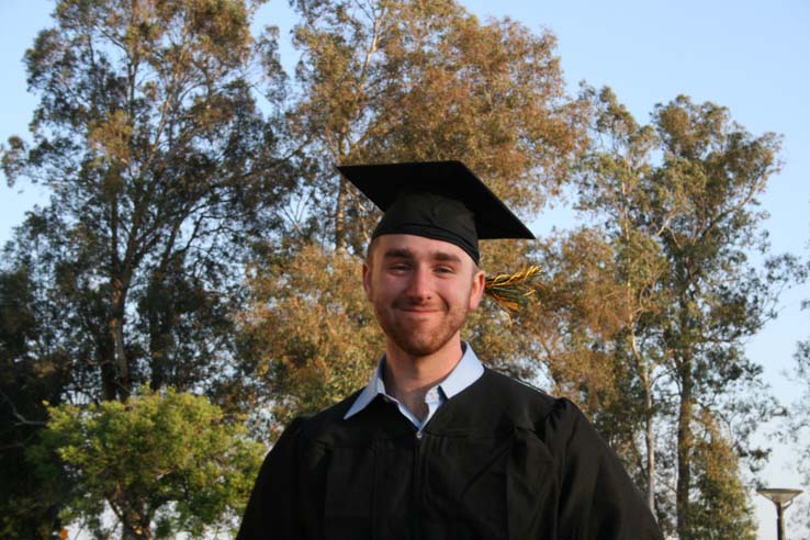 Students at Commencement