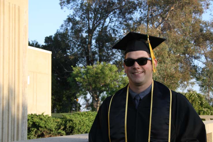 Students at Commencement