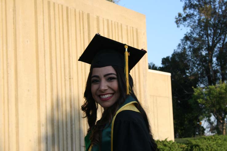 Students at Commencement