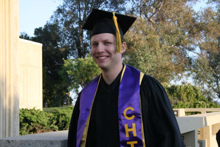 Students at Commencement