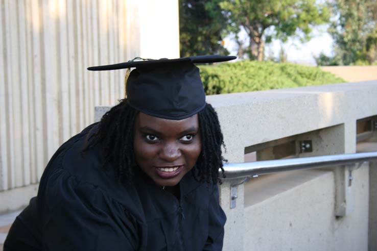 Students at Commencement