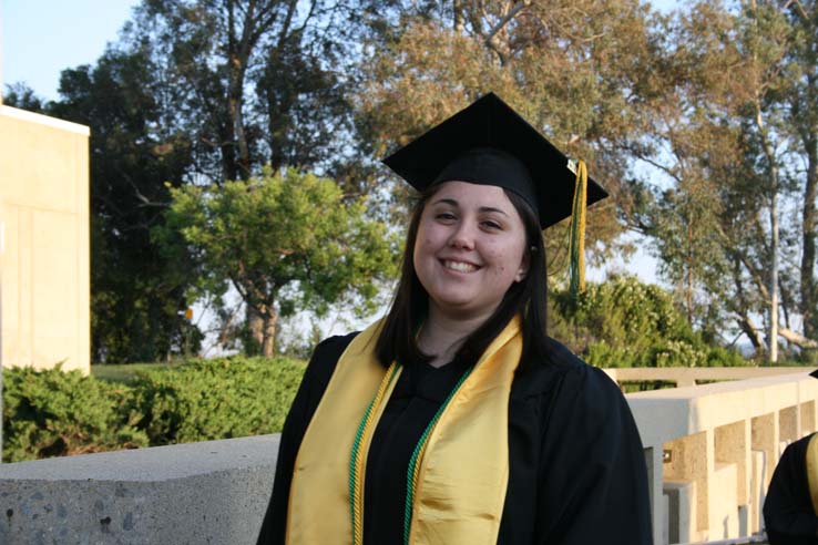 Students at Commencement