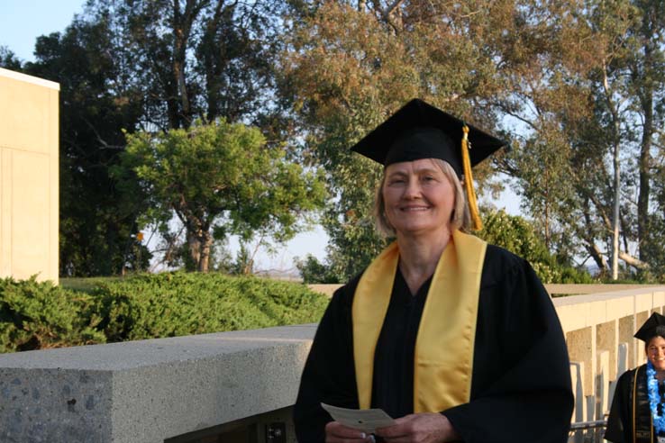 Students at Commencement