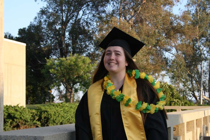 Students at Commencement