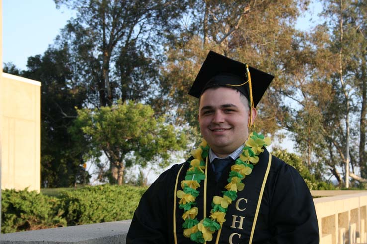 Students at Commencement