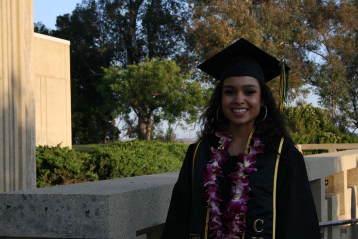 Students at Commencement