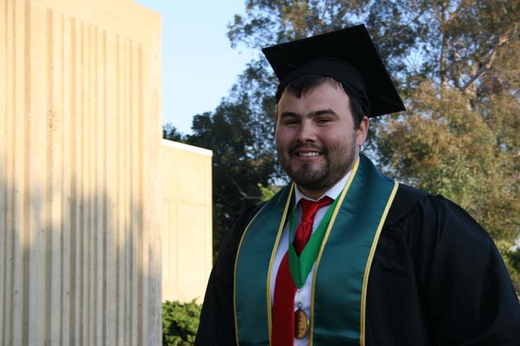 Students at Commencement