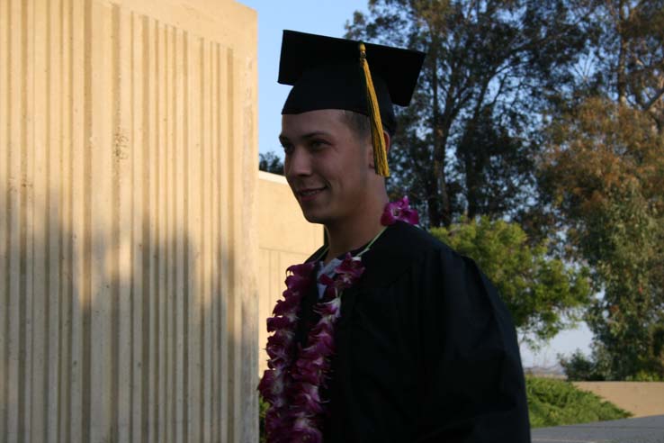 Students at Commencement