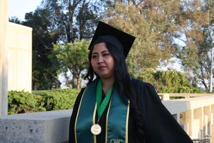 Students at Commencement