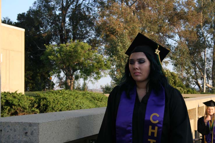 Students at Commencement