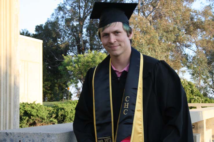 Students at Commencement