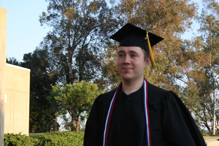 Students at Commencement