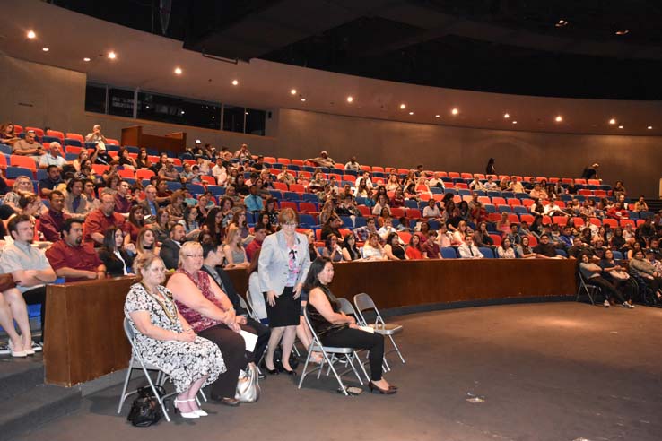 The EOP&S, CARE and CalWORKS Graduation ceremony