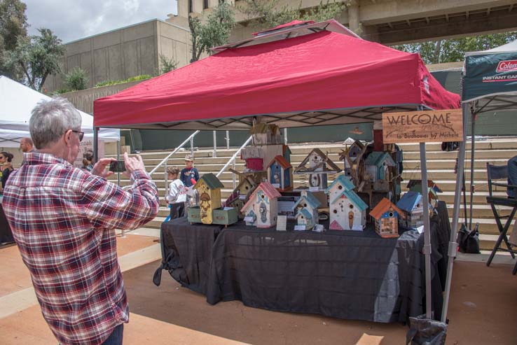 Attendees at the Herbivore Festival