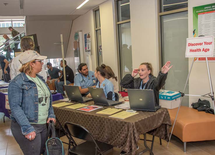 Attendees at the Herbivore Festival