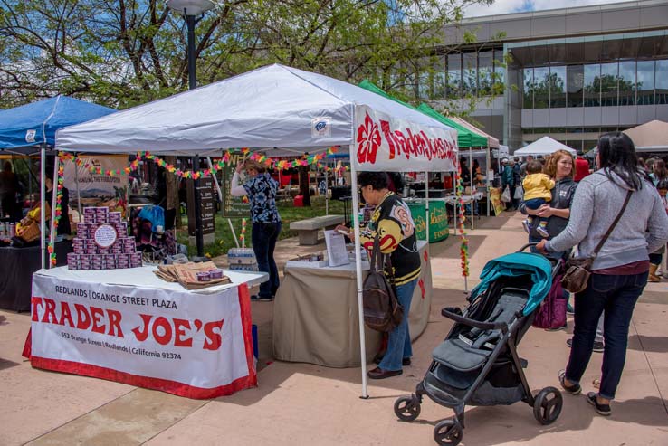 Attendees at the Herbivore Festival