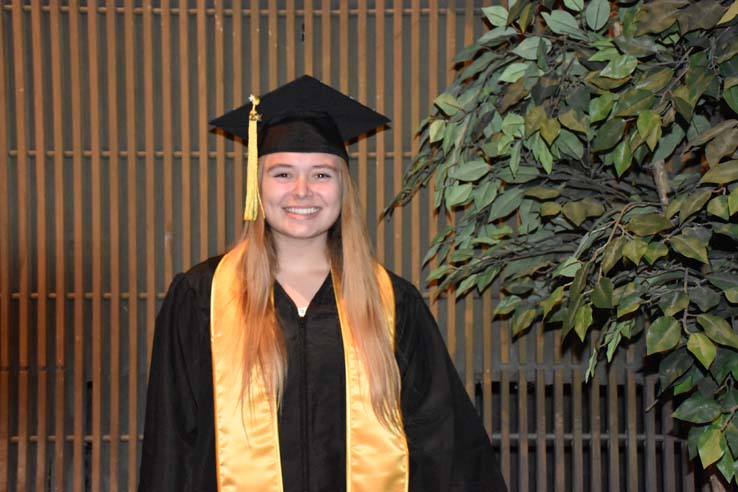 Portrait of student at Scholars Convocation