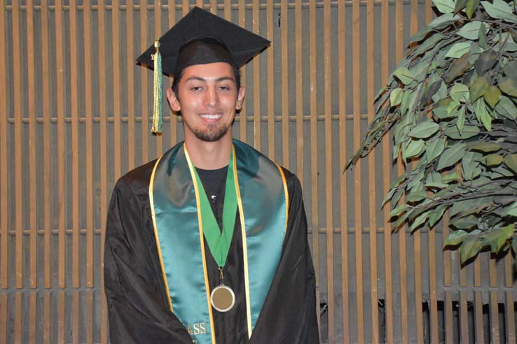 Portrait of student at Scholars Convocation