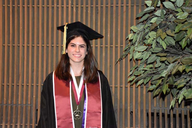 Portrait of student at Scholars Convocation