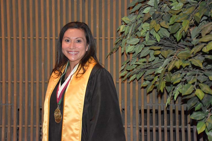 Portrait of student at Scholars Convocation