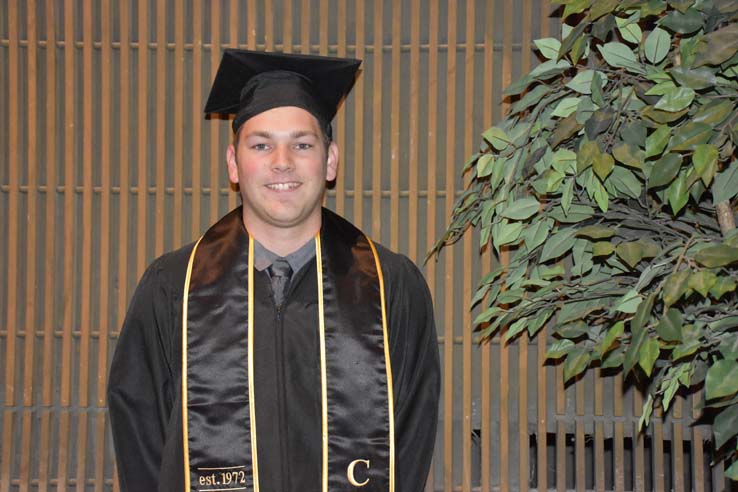 Portrait of student at Scholars Convocation