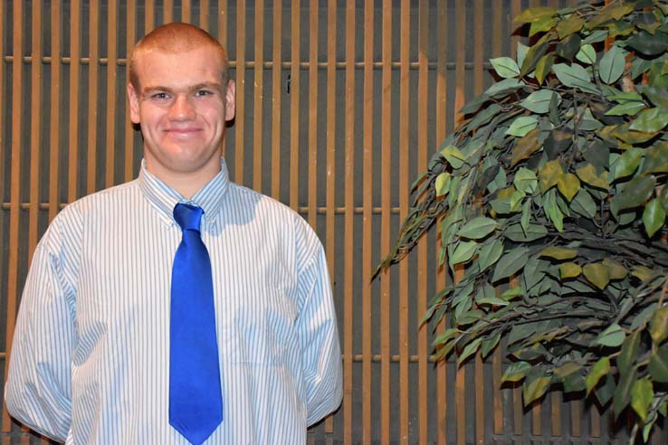 Portrait of student at Scholars Convocation