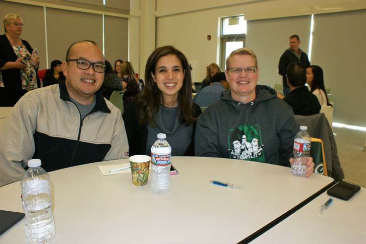 CHC employees and students at In-Service Day