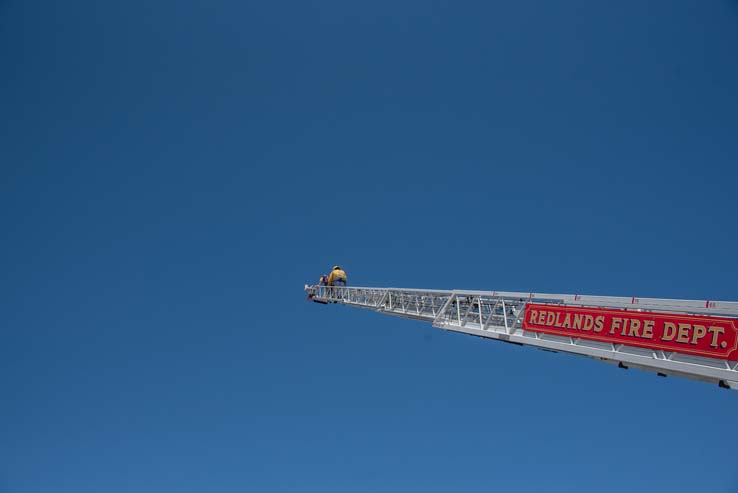 Attendees at Women in the Fire Service event