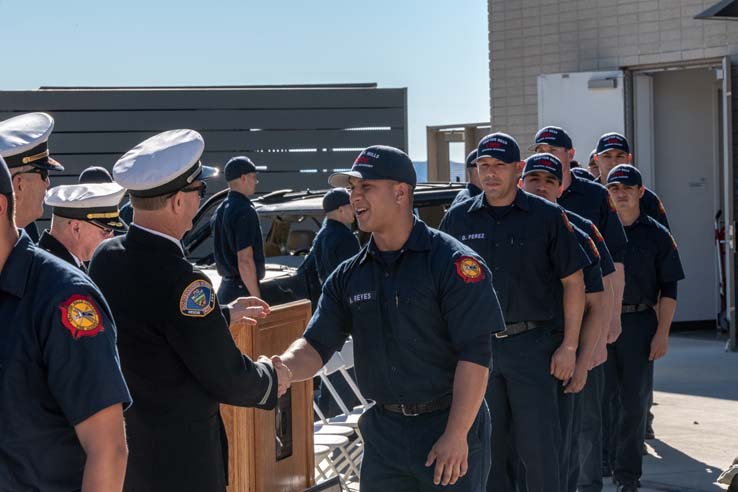 99th Fire Academy Class Graduation