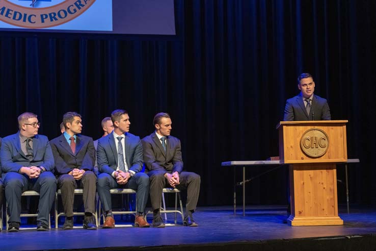 Cadets graduating from Fire Academy