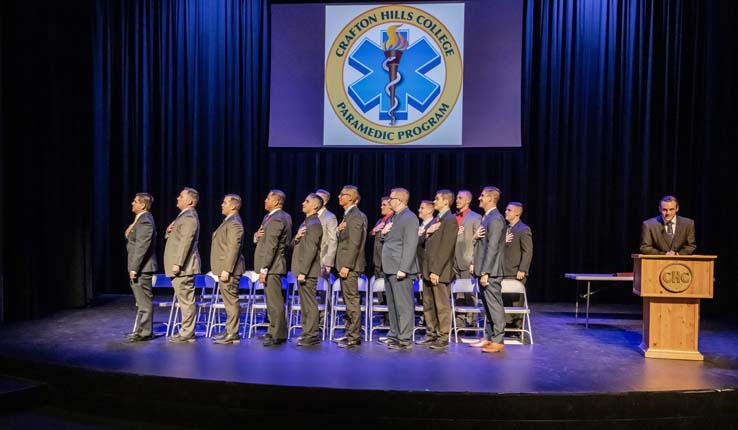 Cadets graduating from Fire Academy
