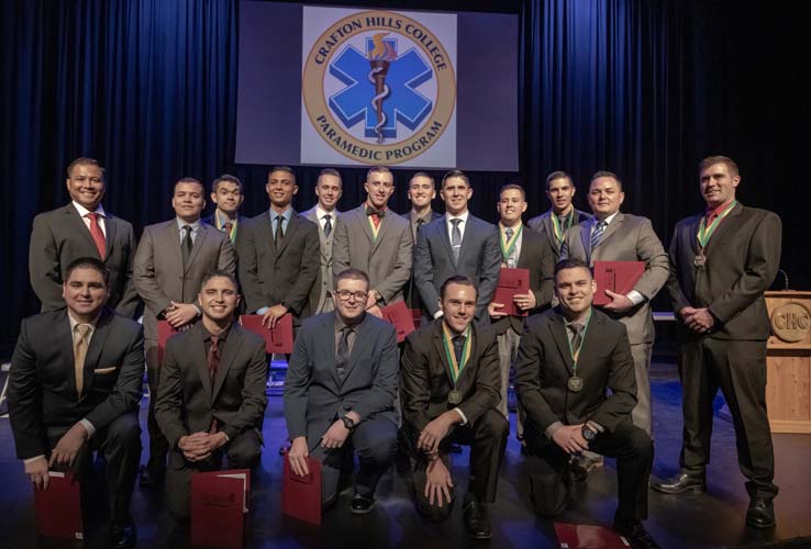 Cadets graduating from Fire Academy