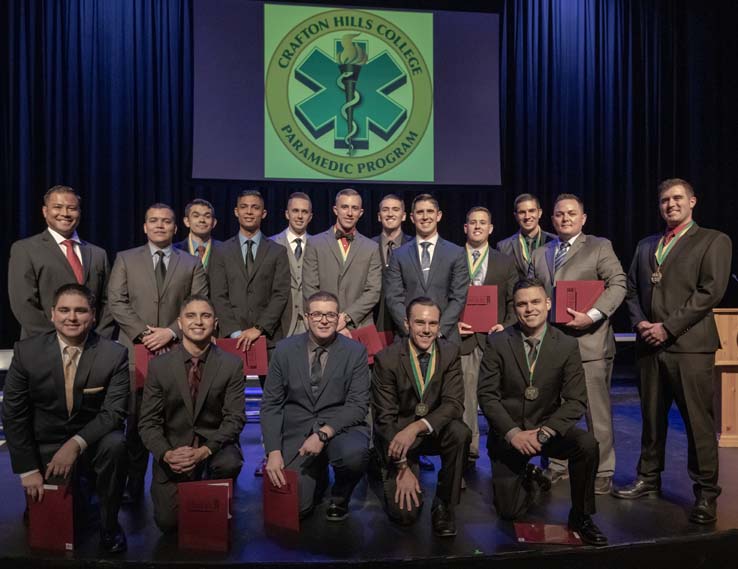 Cadets graduating from Fire Academy